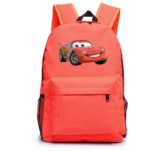 Рюкзак Молния Маккуин (Cars) оранжевый №2 рюкзак молния маккуин cars желтый 2
