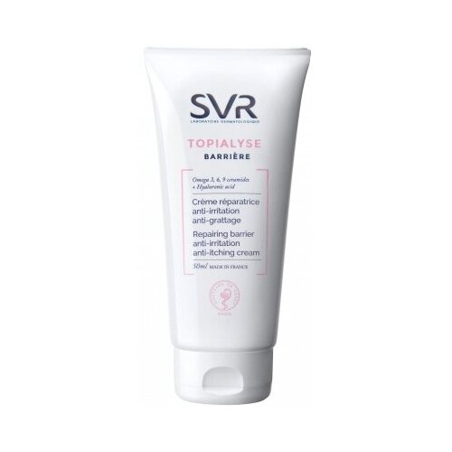 SVR Topialyse Creme Barriere Крем для для сухой поврежденной кожи, 50 мл.
