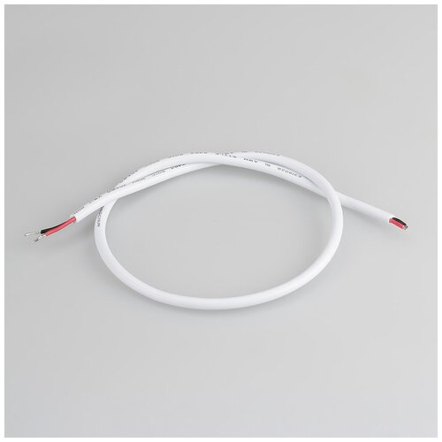 Провод питания ARL-MOONLIGHT-20AWG-2W-D4.5-CU-500 White (arlight, Закрытый)