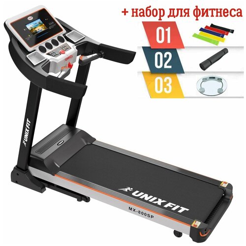 фото Беговая дорожка unixfit mx-800sp + набор для фитнеса