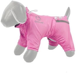 Комбинезон для собак COLLAR, демисезонный, XS 30 (той-пудель, китайская хохлатая, пекинес, ши-тцу, цвергпинчер) розовый