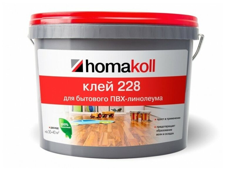 клей homakoll 228 7 кг - фотография № 1