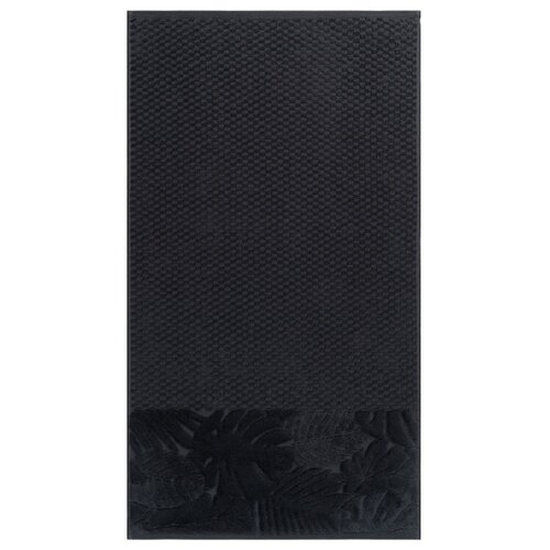 фото Cleanelly полотенце tropical mood для лица 50х90 см графитовый