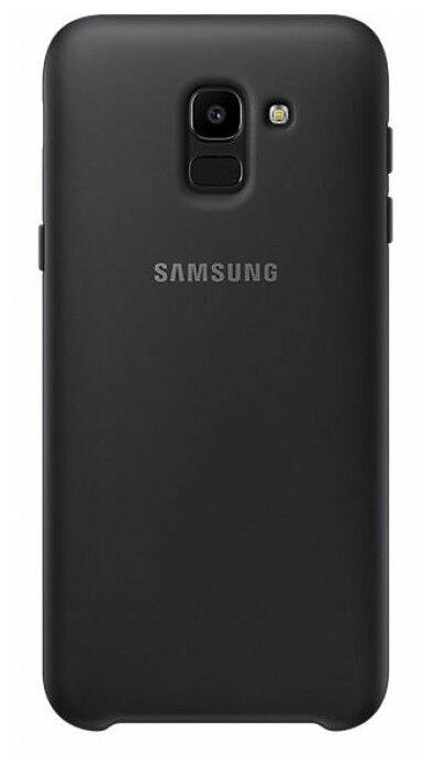 Клип-кейс Samsung Dual Layer EF-PJ600CBEGRU для Galaxy J6 (2018), черный