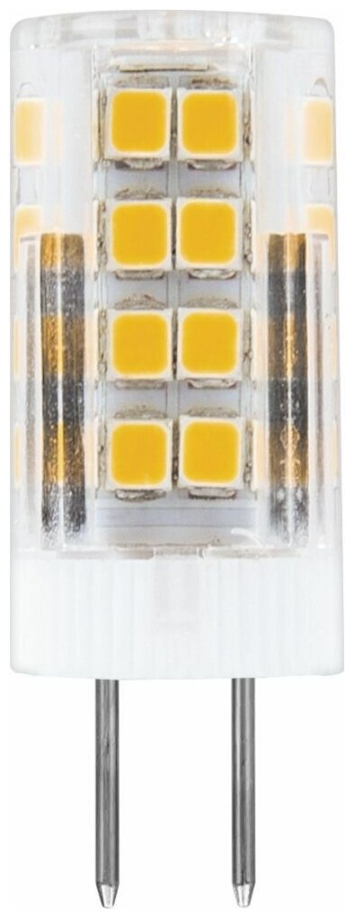 Лампа светодиодная, (5W) 230V G4 6400K JCD, LB-432