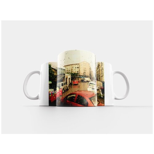 фото Кружка "иян, окно автомобиля, дождь" 320 мл lotsprints