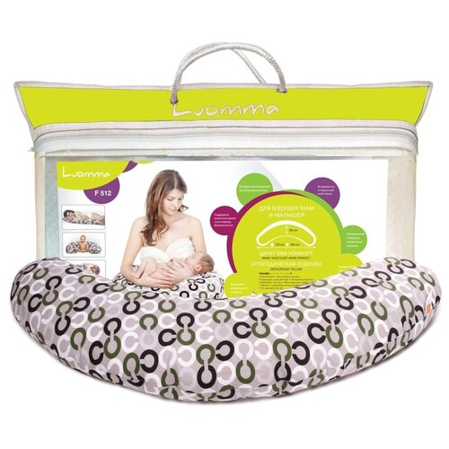 Luomma Подушка для беременных и кормящих женщин, 170х38 см, LumF-512