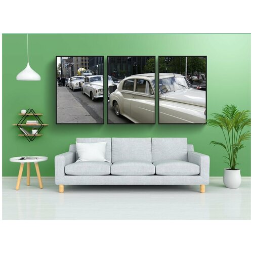 фото Набор модулных постеров для интерьера "rolls-royce, машина, транспортное средство" 60x90 см. в тубусе, без рамки lotsprints