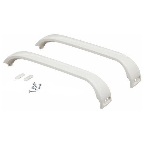 M2423 Комплект ручек двери для холодильника Bosch, Siemens L-310мм FR369542 DHF010BO с креплением (2 шт