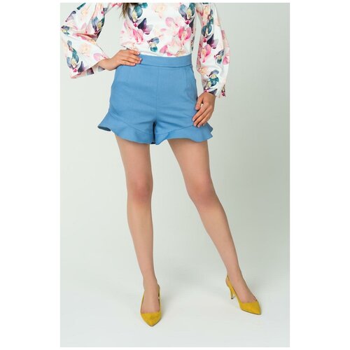 фото Шорты fashion.love.story, размер 42, голубой