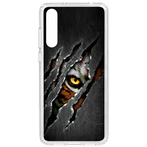 фото Чехол на huawei p20 pro (plus) kruche print тигриный глаз / чехол для huawei / чехол с рисунком / чехол с принтом / чехол для хонор / чехол для хуавей / бампер на хуавей / чехол накладка для хонор / противоударная накладка для honor huawei / защита для honor / защита на huawei / cиликоновый чехол для huawei honor / пластиковый чехол на huawei / защитный чехол для honor / чехольчик / защита телефона / ударопрочный чехол кruче
