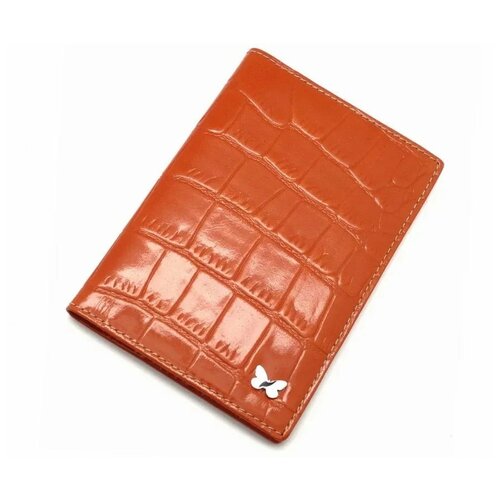 Обложка Sergio Valentini для паспорта, цвет оранжевый, артикул 3213-005-1