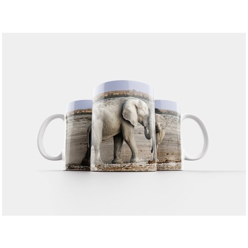 фото Кружка "слоны, животные, сафари" 320 мл lotsprints