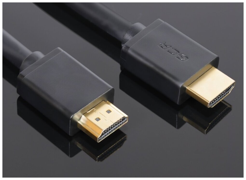 Кабель 1.0m HDMI 1.4, 30/30 AWG, позолоченные контакты, FullHD, Ethernet 10.2 Гбит/с, 3D, 4Kx2K, экран 4PH GCR-HM410-1.0m - фото №7