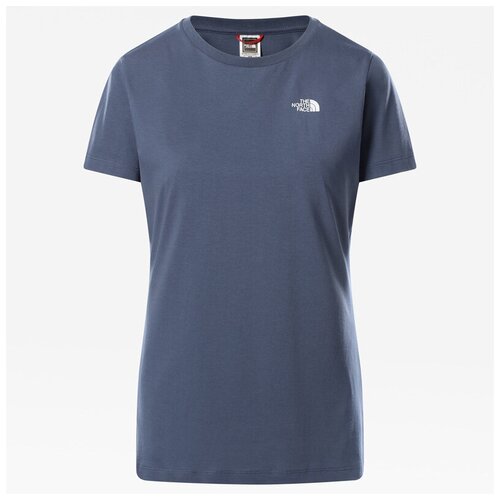 фото Футболка the north face w s/s sd tee синий l ta4t1awc4