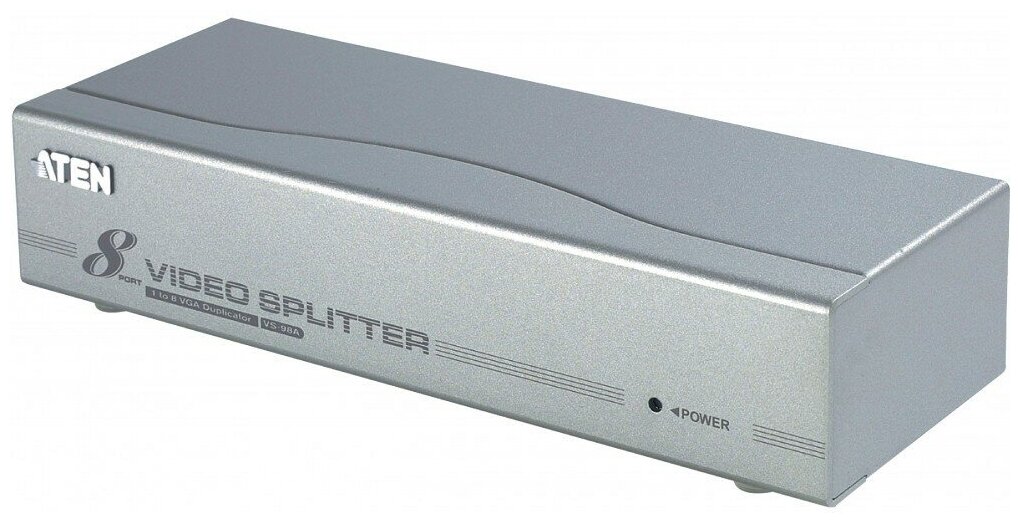 8 PORT VIDEO SPLITTER W/230V ADP.