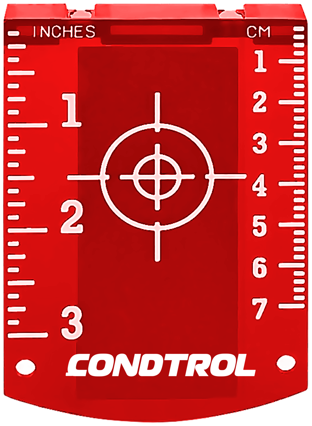 Магнитная мишень для лазерного нивелира (красная)