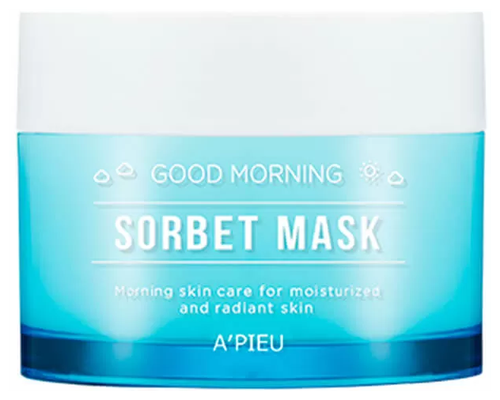 APIEU Маска-сорбет для лица Good Morning Sorbet Mask, 205 г, 105 мл