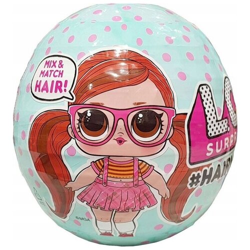lol surprise серия 3 конфетти 3 020 береточка beatnik babe запечатанный шар Lol Hairvibes