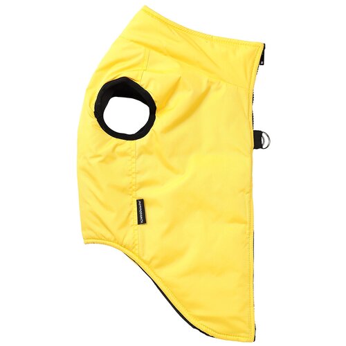 Жилет для собак утепленный на синтепоне и молнии, коричневый, размер M, спинка 32 см