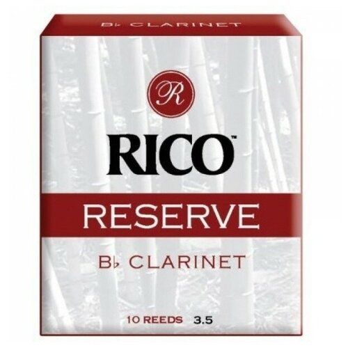футляр для тростей rico rgrd4ascl Трости для кларнета Bb Rico RCR1035 Reserve