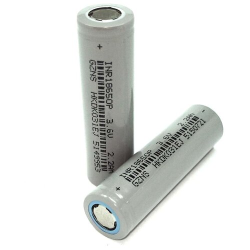 Аккумулятор типа 18650 2200mAh 3.7V 8.2Wh SZNS