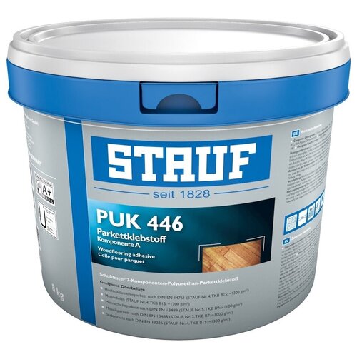 Stauf PUK 446 (8.9 кг) двухкомпонентный полиуретановый клей для паркета