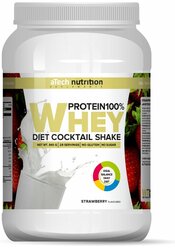 Протеин aTech Nutrition Whey Protein 100% (840 г) клубника, 1 уп.