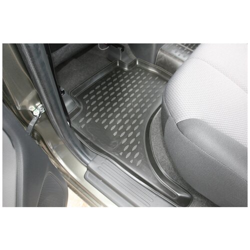 фото Коврики 3d в салон mitsubishi l200, 2015->, бюджетная комплектация, 4 шт. (полиуретан) element