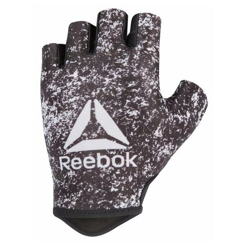 Перчатки для фитнеса Reebok белый/черн, L RAGB-13635