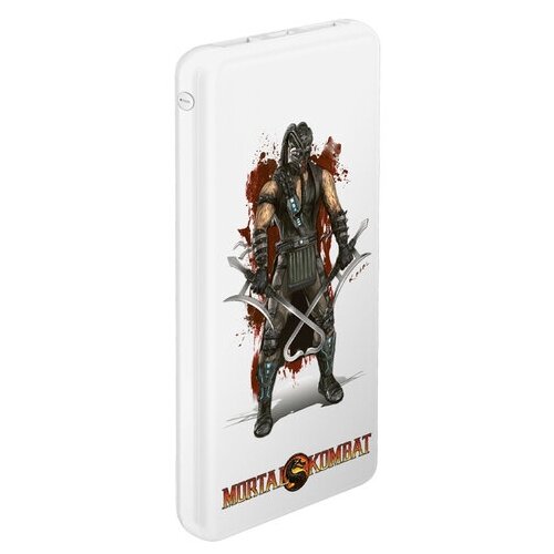 Внешний АКБ 10000 mAh 2 USB 1 MICRO 21A Li-pol белый Kabal Deppa 301109 139000₽