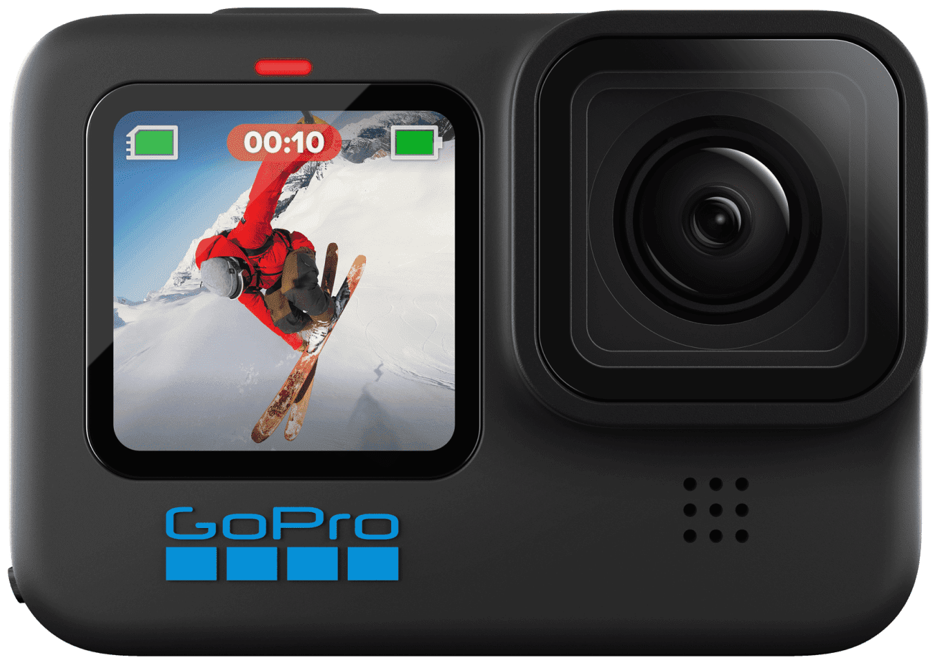 Экшн-камера GoPro HERO10 Black, 23.6МП, 5312x2988, 1720 мА·ч, черный, комплект без кейса