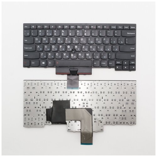 Клавиатура для ноутбука IBM Lenovo ThinkPad Edge E330 черная с рамкой без стика 1150₽