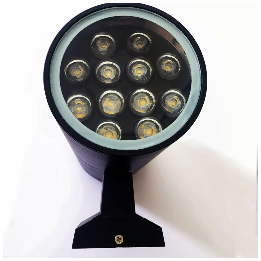 Настенный светильник - "ALT" , 220 В, 24 Вт, IP66, 3500К - Цвет свечения: Белый теплый 3000-3500K