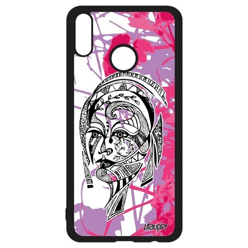фото Противоударный чехол на мобильный // honor 8x // "портрет женщины" стиль феерия, utaupia, розовый