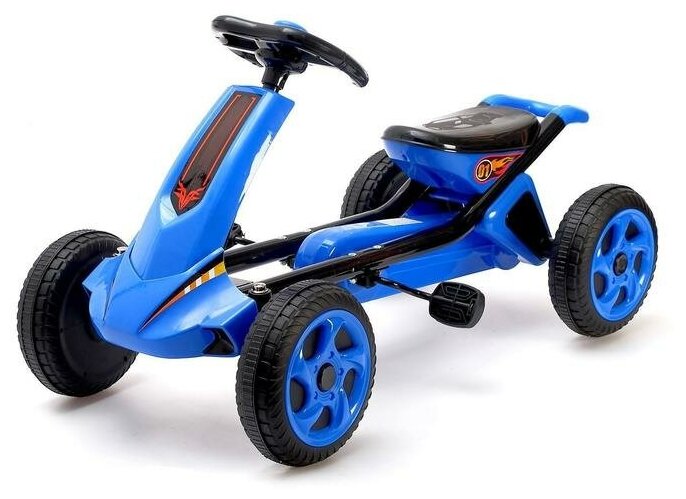 Веломобиль DRIFT, звук, цвет синий