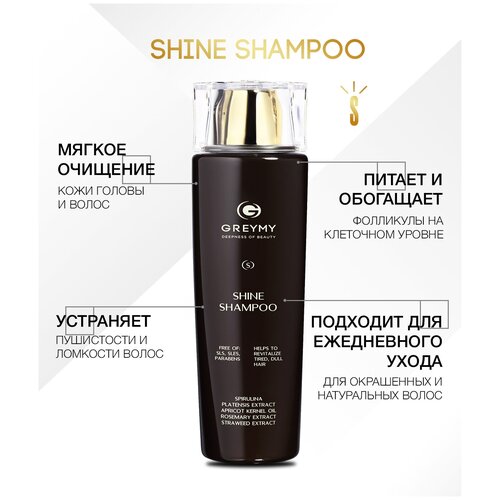 Шампунь для блеска Shine Shampoo 200 мл