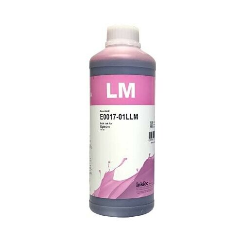 Чернила для EPSON (T6736/6746 ) L800, L1800, L810, L815, L850, L805 (1л, light magenta, Dye) E0017-01LLM InkTec чернила inktec e0010 01llm 1л водорастворимые light magenta