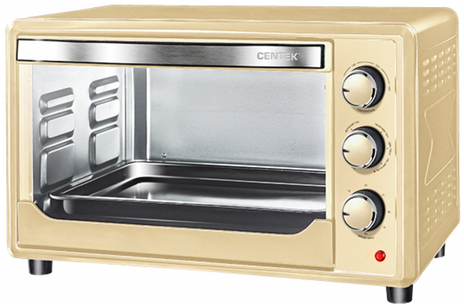 Электропечь Centek CT-1538-50 BEIGE Convection (беж)