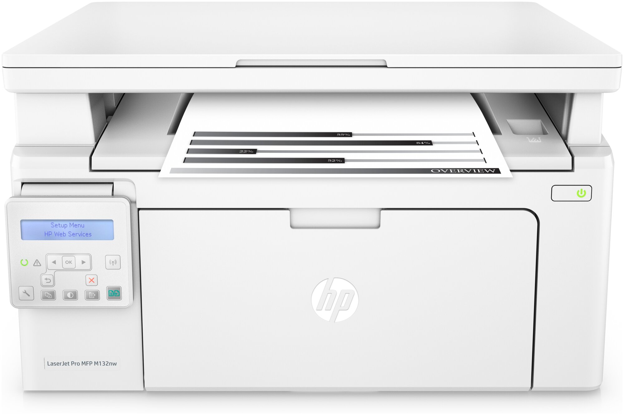 МФУ лазерное HP LaserJet Pro M132nw, ч/б, A4, белый