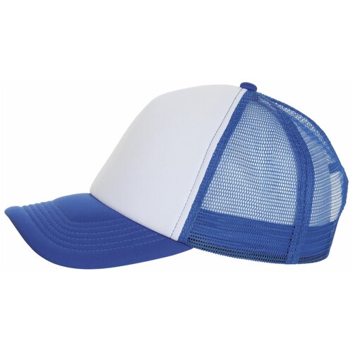 фото Бейсболка sol's, размер 56-58, синий, белый