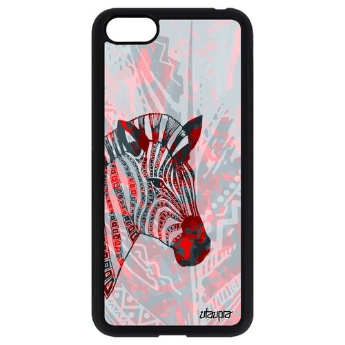 фото Противоударный чехол на телефон // huawei y5 2018 // "зебра" horse саванна, utaupia, розовый