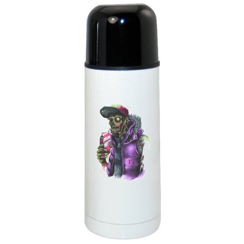 фото Термос coolpodarok скилет пьет мозг