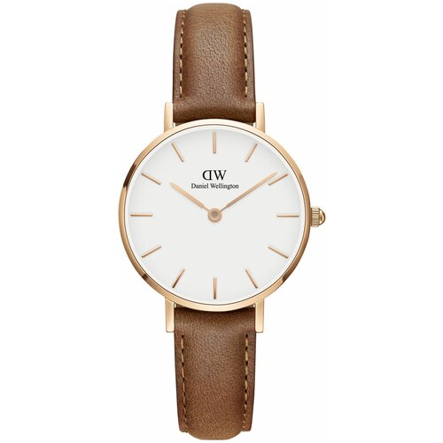 фото Наручные часы daniel wellington petite, коричневый