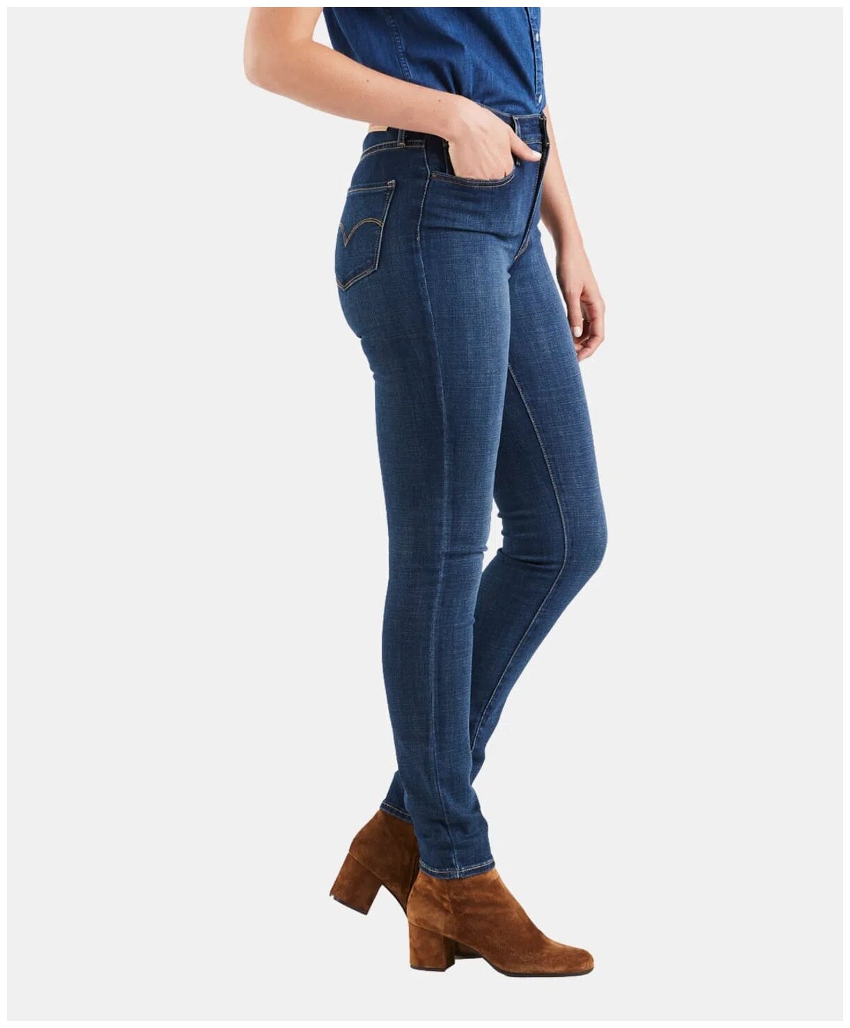 Levis High Rise Skinny