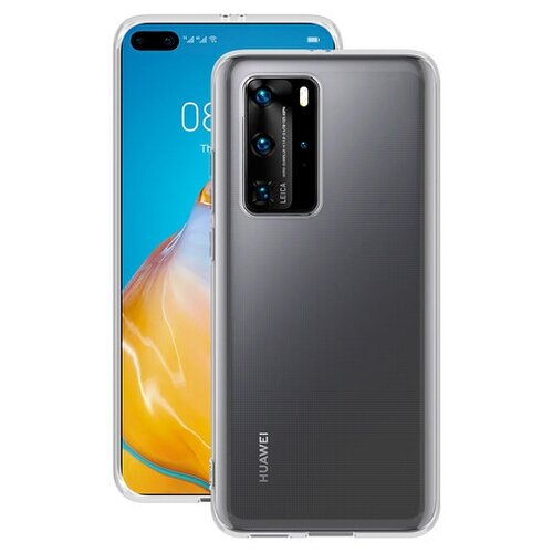 фото Чехол gel case для huawei p40 pro, прозрачный, deppa 87582
