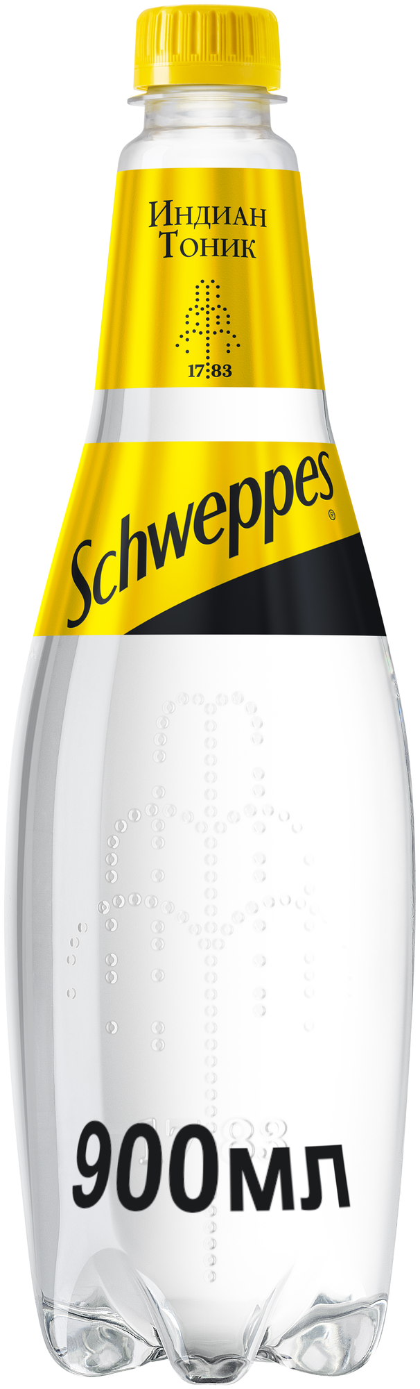 Напиток газированный Schweppes (Швепс) Индиан тоник 0,9 л х 12 бутылок, пэт.