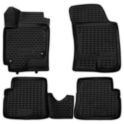 фото Коврики 3d в салон hyundai getz 2002->, 4 шт. (полиуретан) element