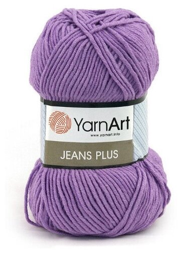 Yarnart jeans plus 55%хлопок 45%акрил;100гр-165м