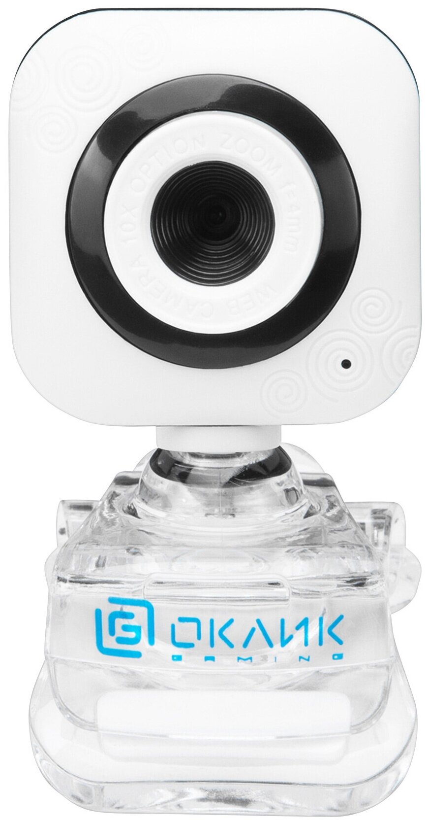 Камера Web Оклик OK-C8812 белый 0.3Mpix (640x480) USB2.0 с микрофоном